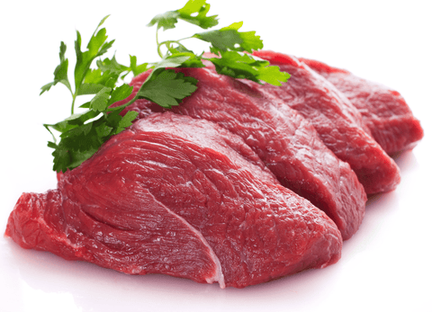 Beef image: Not for rabbits' diet.