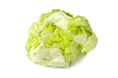 Iceberg lettuce: Avoid for rabbits' health.