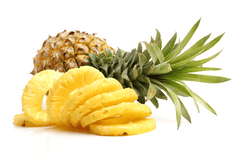 Pineapple treat for rabbits and pets