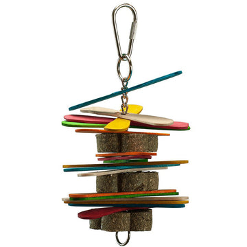 A & E Cages Nibbles Popsicle Sticks Small Animal Chew Toy