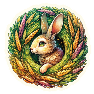 Harvest Haven Rabbit Sticker
