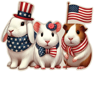 Presidents Day Pals Sticker