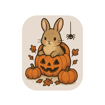 Pumpkin Patch Peekaboo Sticker