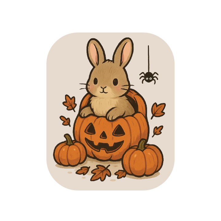 Pumpkin Patch Peekaboo Sticker