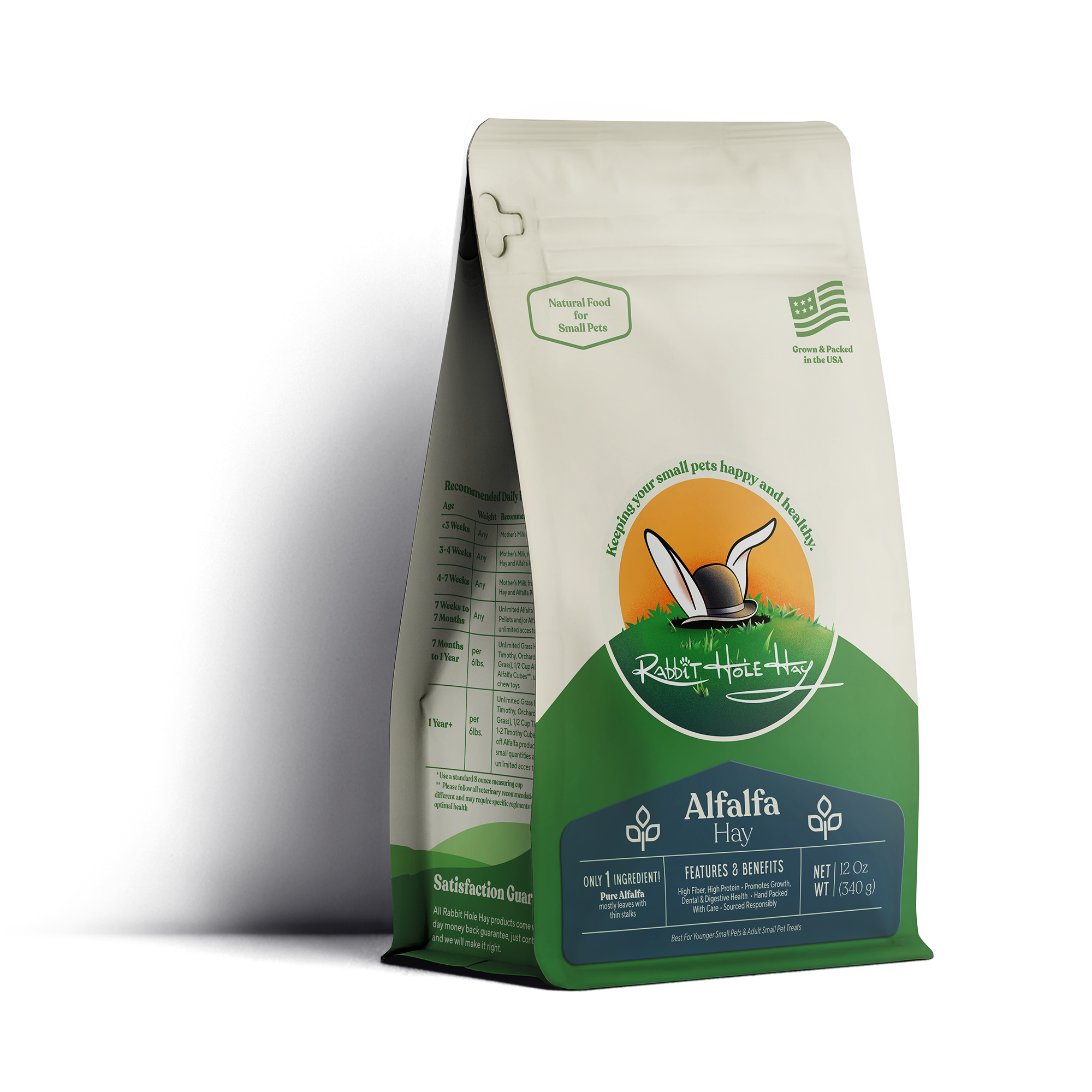 Ultra Premium Alfalfa Hay - 12oz