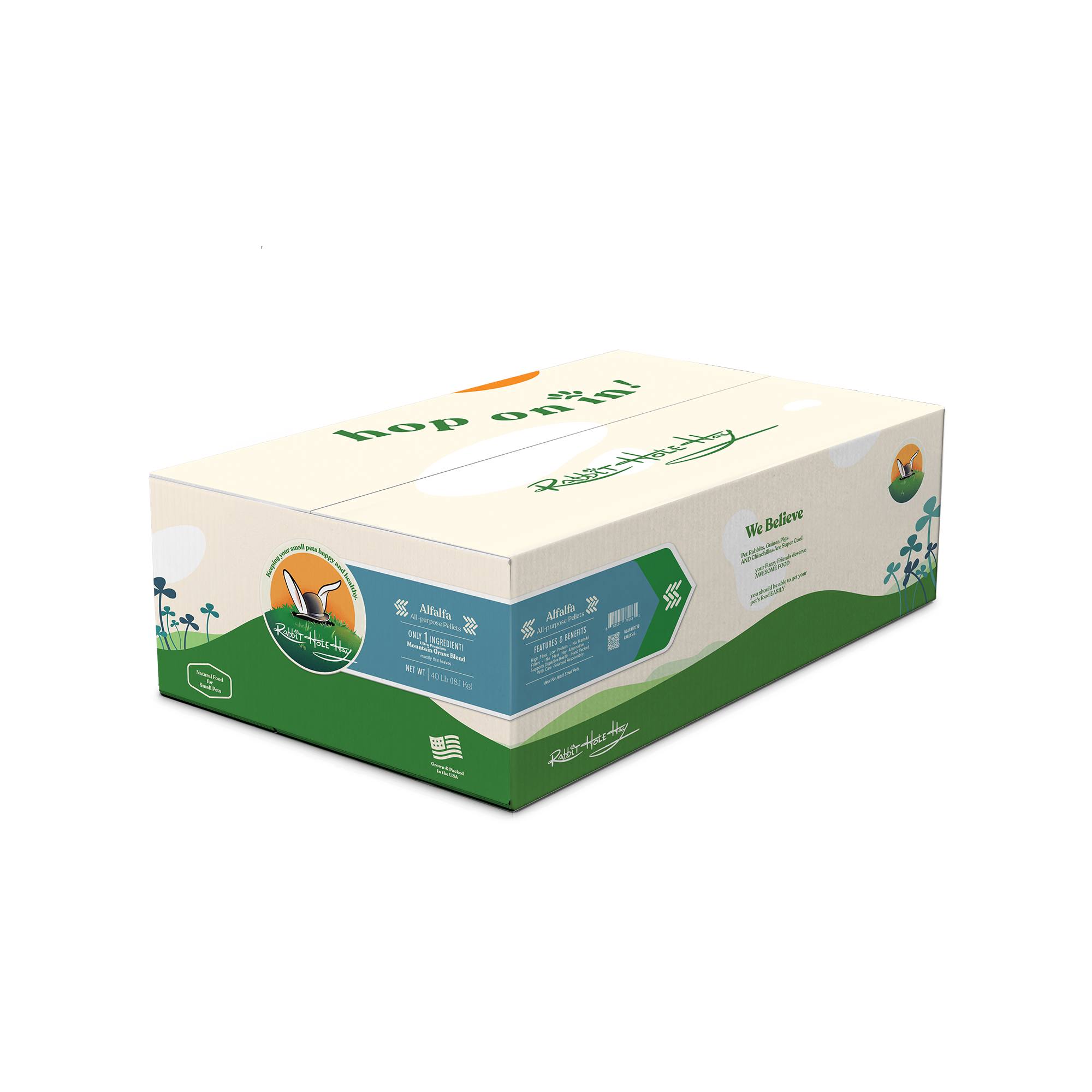 All Natural Alfalfa Pellets - 40lbs