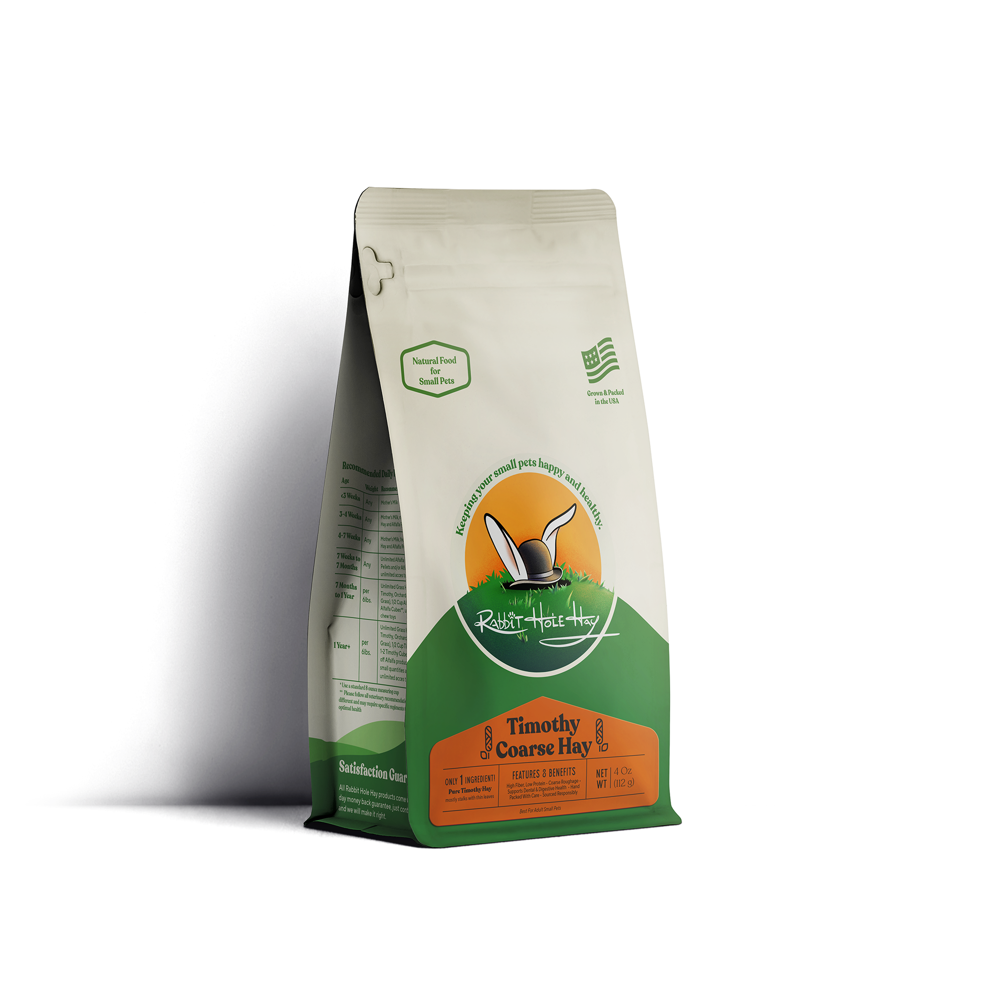 Ultra Premium Coarse Timothy Hay - 24oz