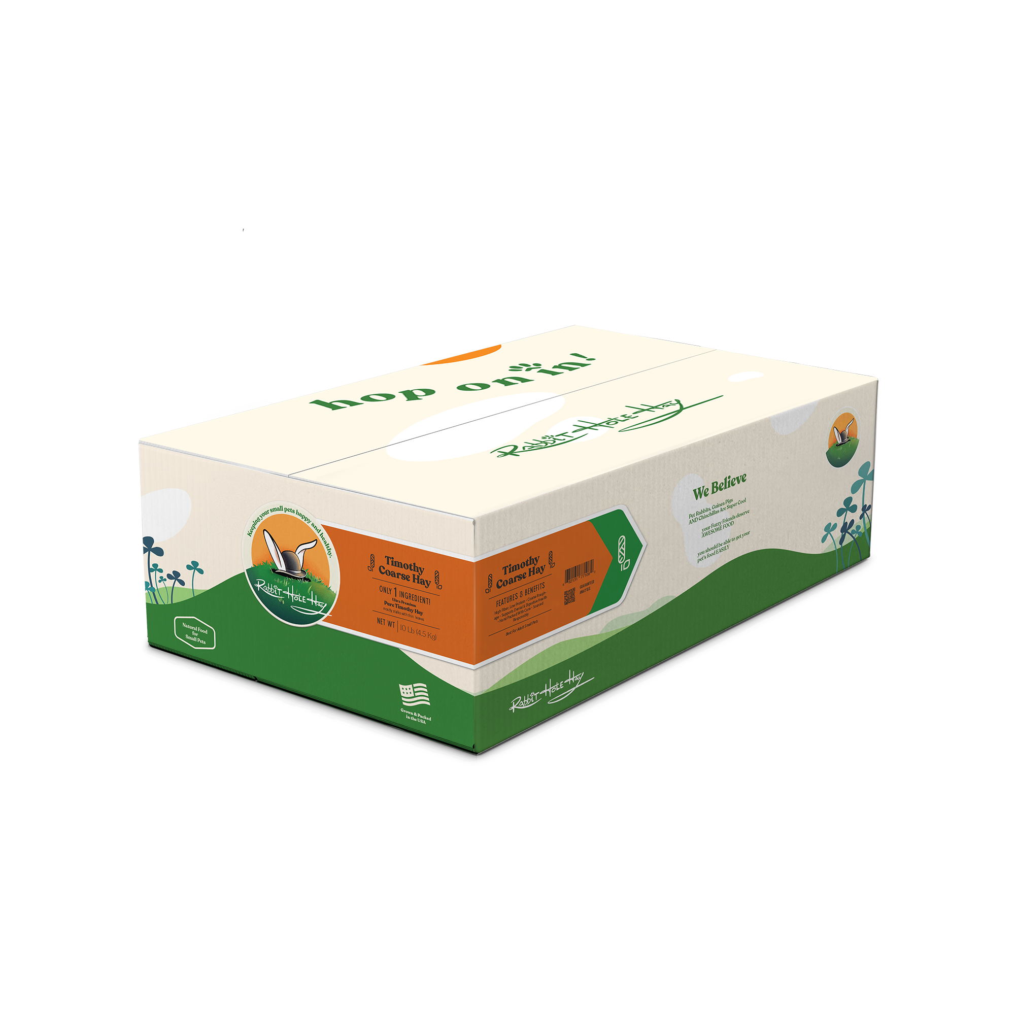 Ultra Premium Coarse Timothy Hay - 10lbs