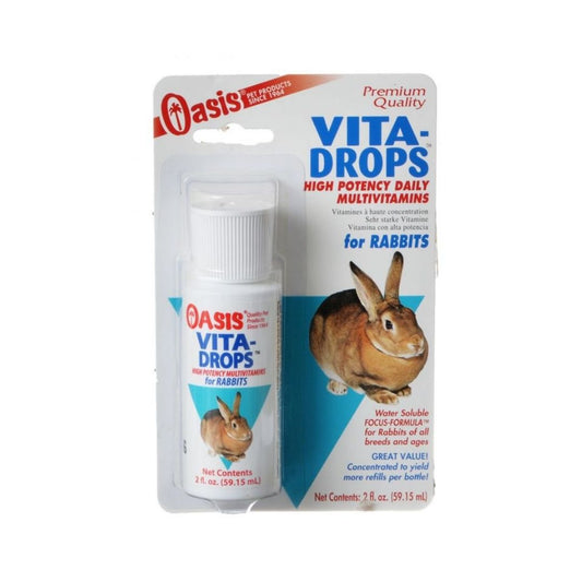 Vita-Drops for Rabbits with Added Minerals Online now!