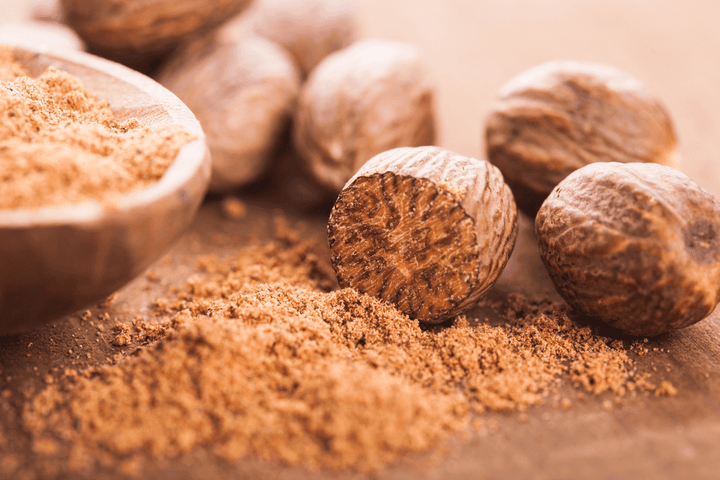 Toxic Nutmeg; never offer this to rabbits.