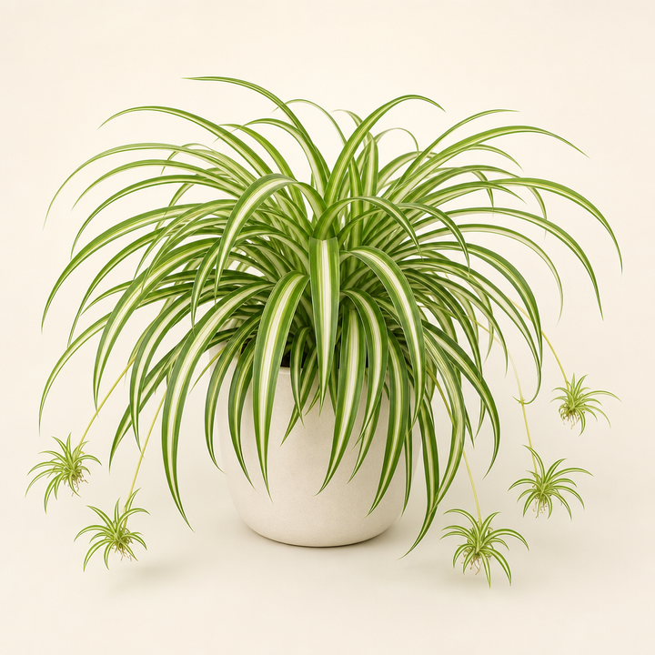 Do not put Spider Plant in a rabbit bowl—not meant for bunnies.