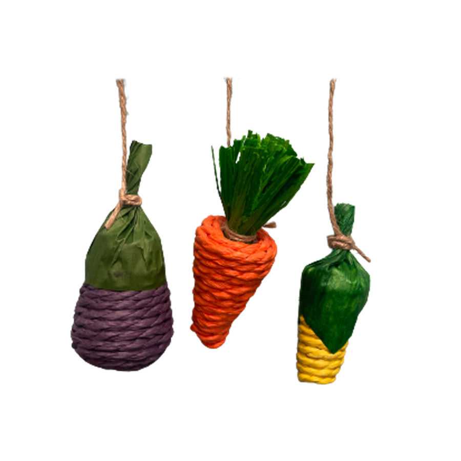 Nibbles Veggie Patch Small Animal Chew Toy