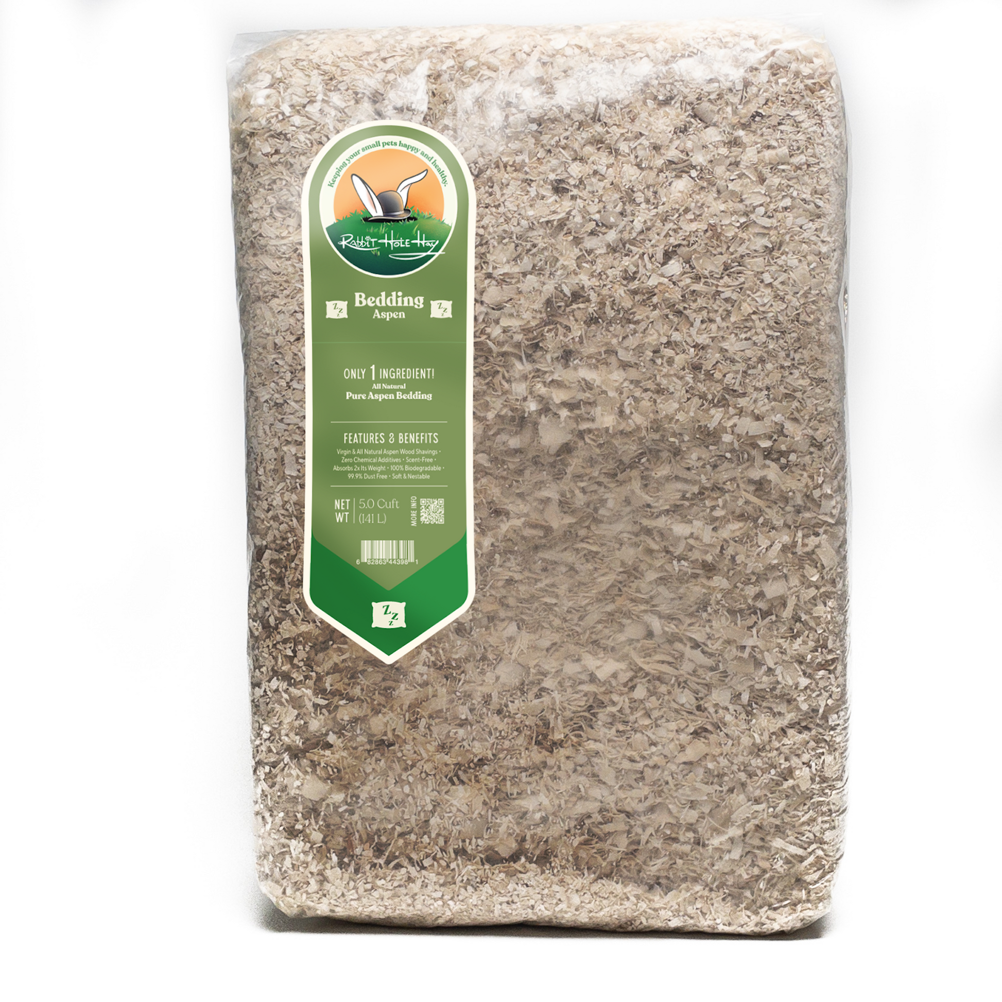 Ultra Premium Aspen Bedding - 5.0 cuft