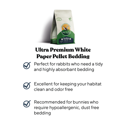 Ultra Premium White Paper Pellet Bedding - Benefits