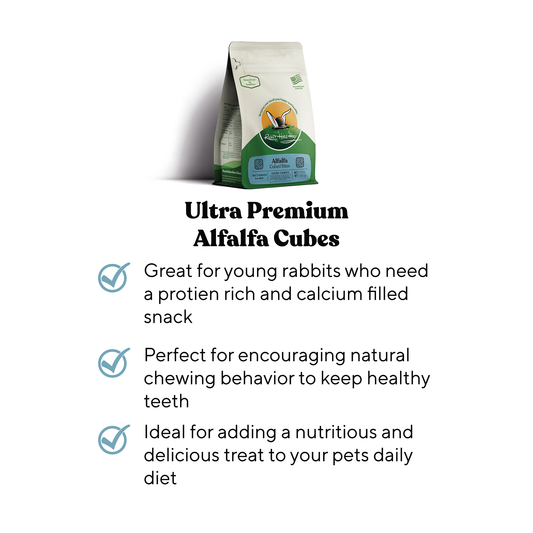 Ultra Premium Cubed Alfalfa Bites - Benefits
