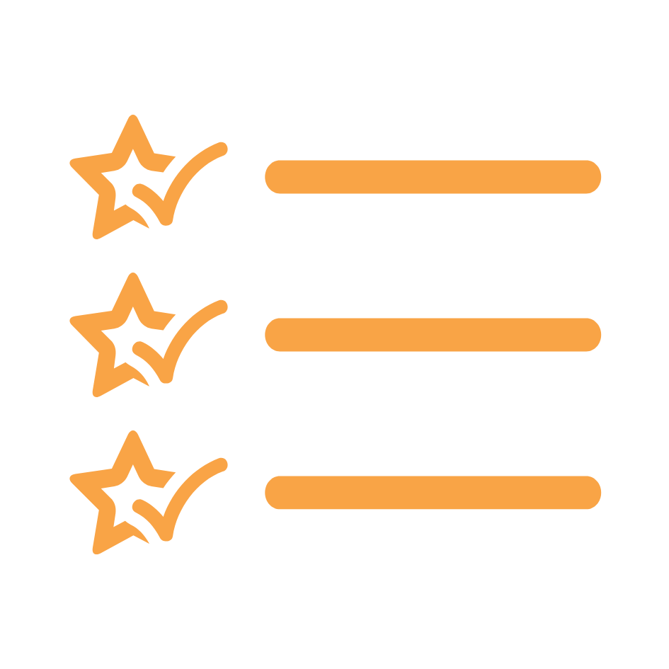 Star list icon