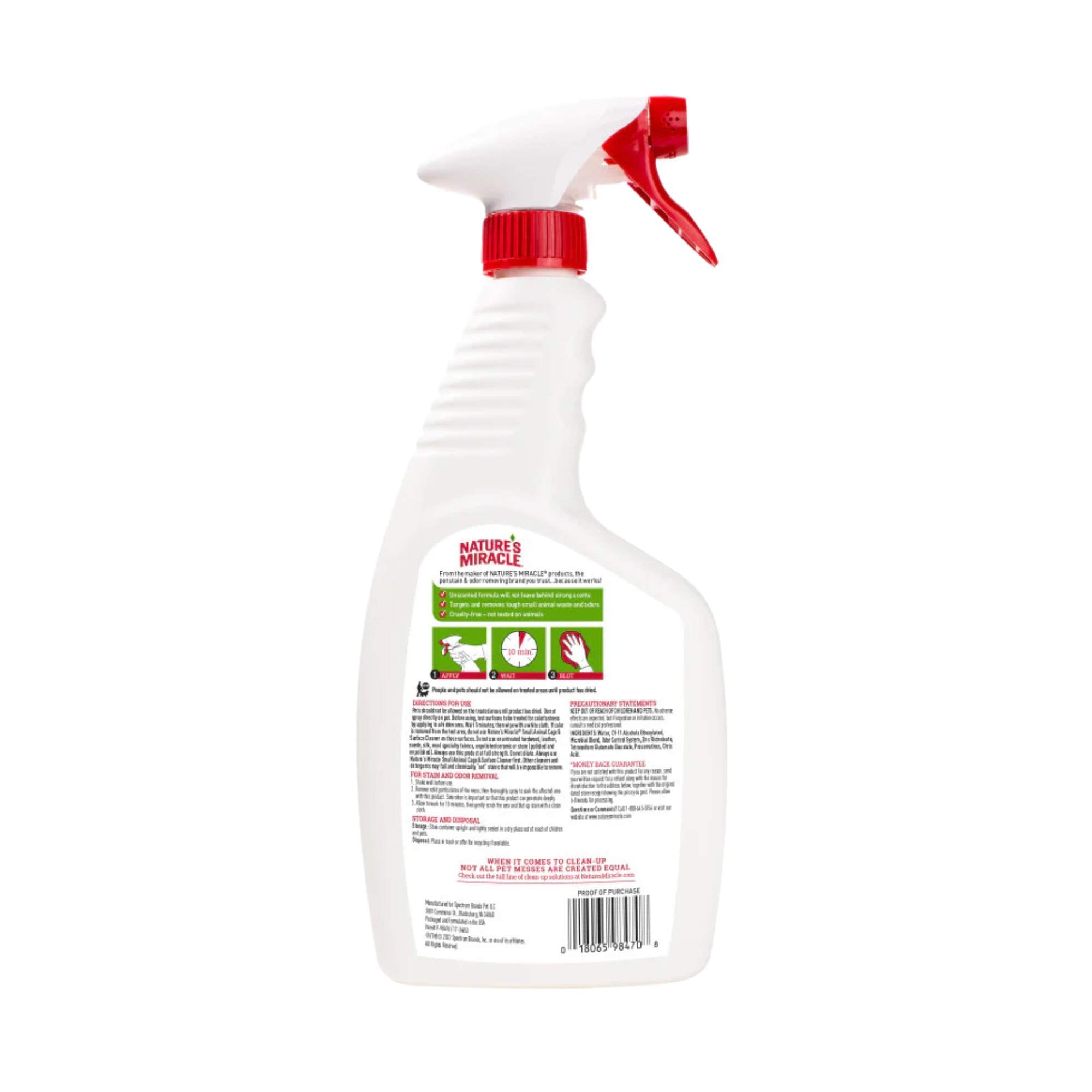 Small Animal Cage and Surface Cleaner