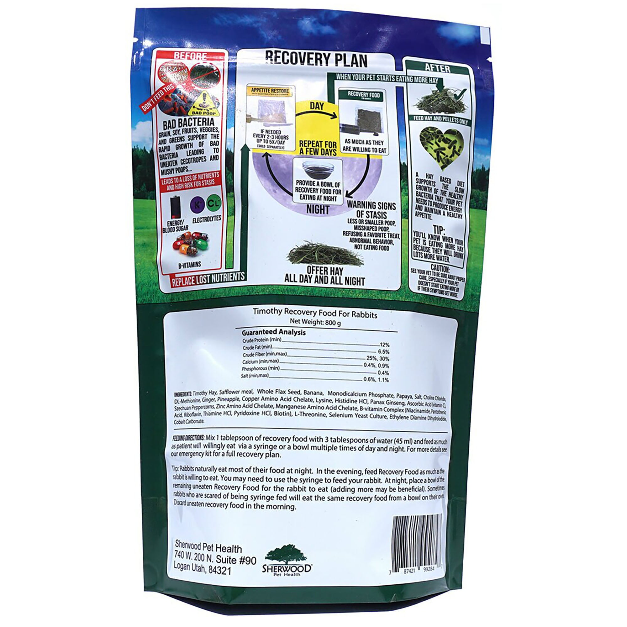 Sherwood - Bulk Recovery Food for Rabbits
