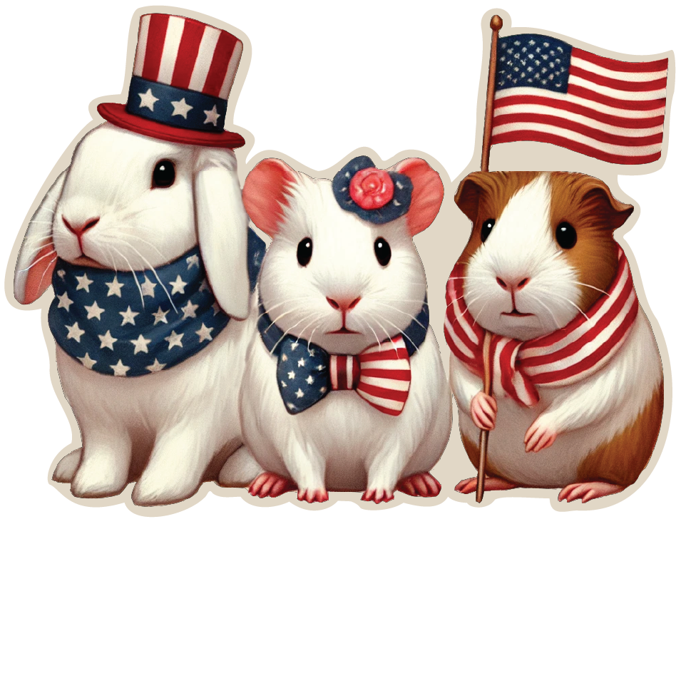 Presidents Day Pals Sticker