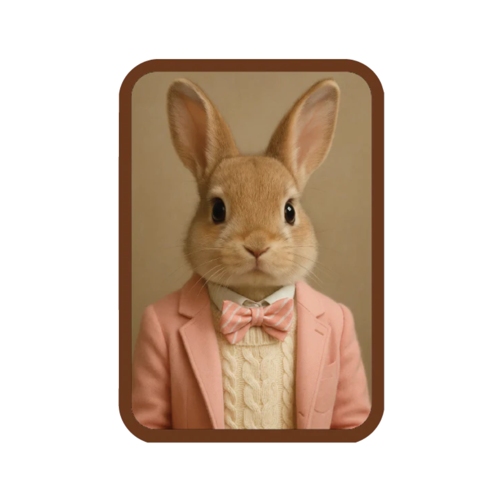 Sunday Best Bunny Sticker