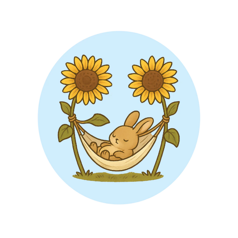 Sunflower Siesta Sticker