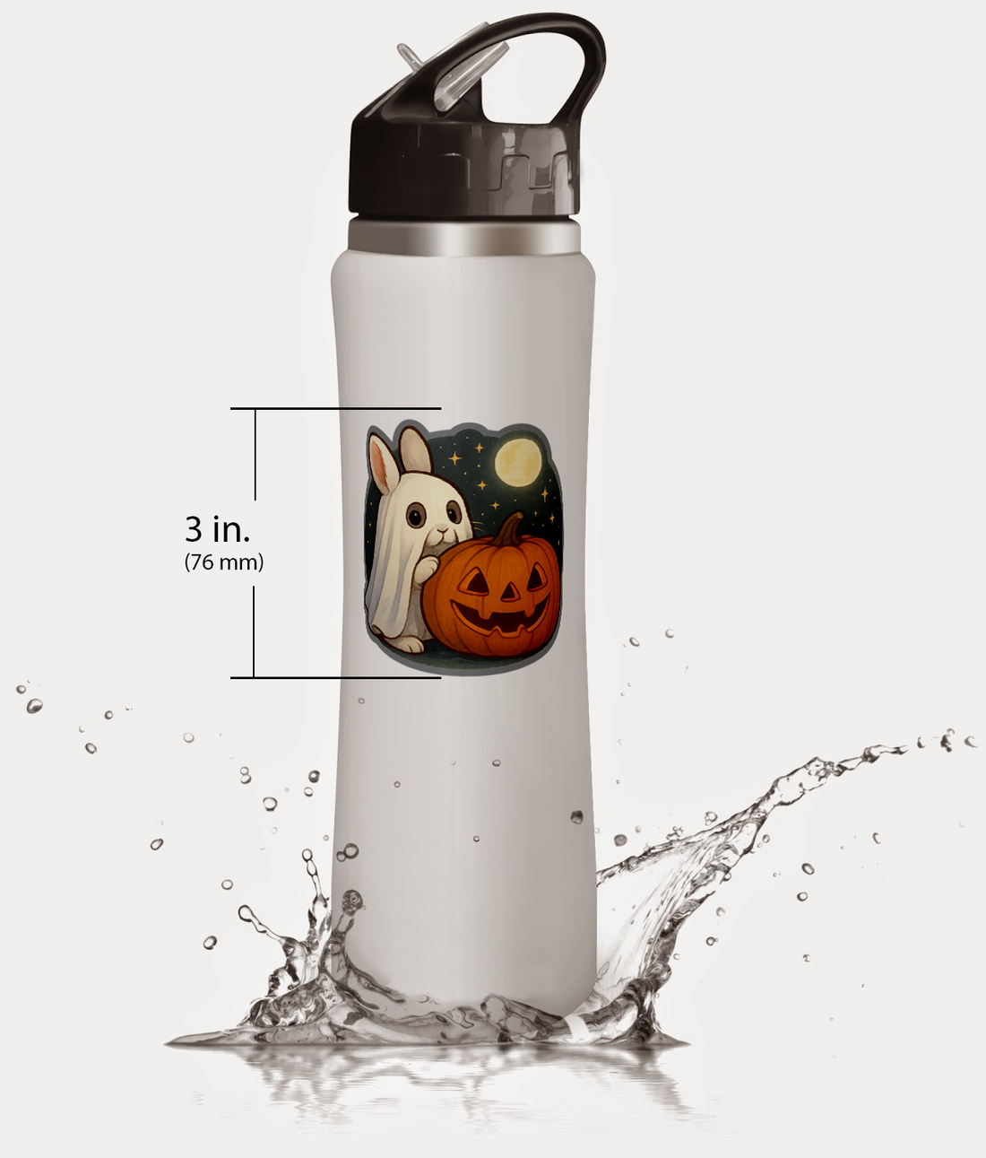 Boo Crew Bunny Sticker