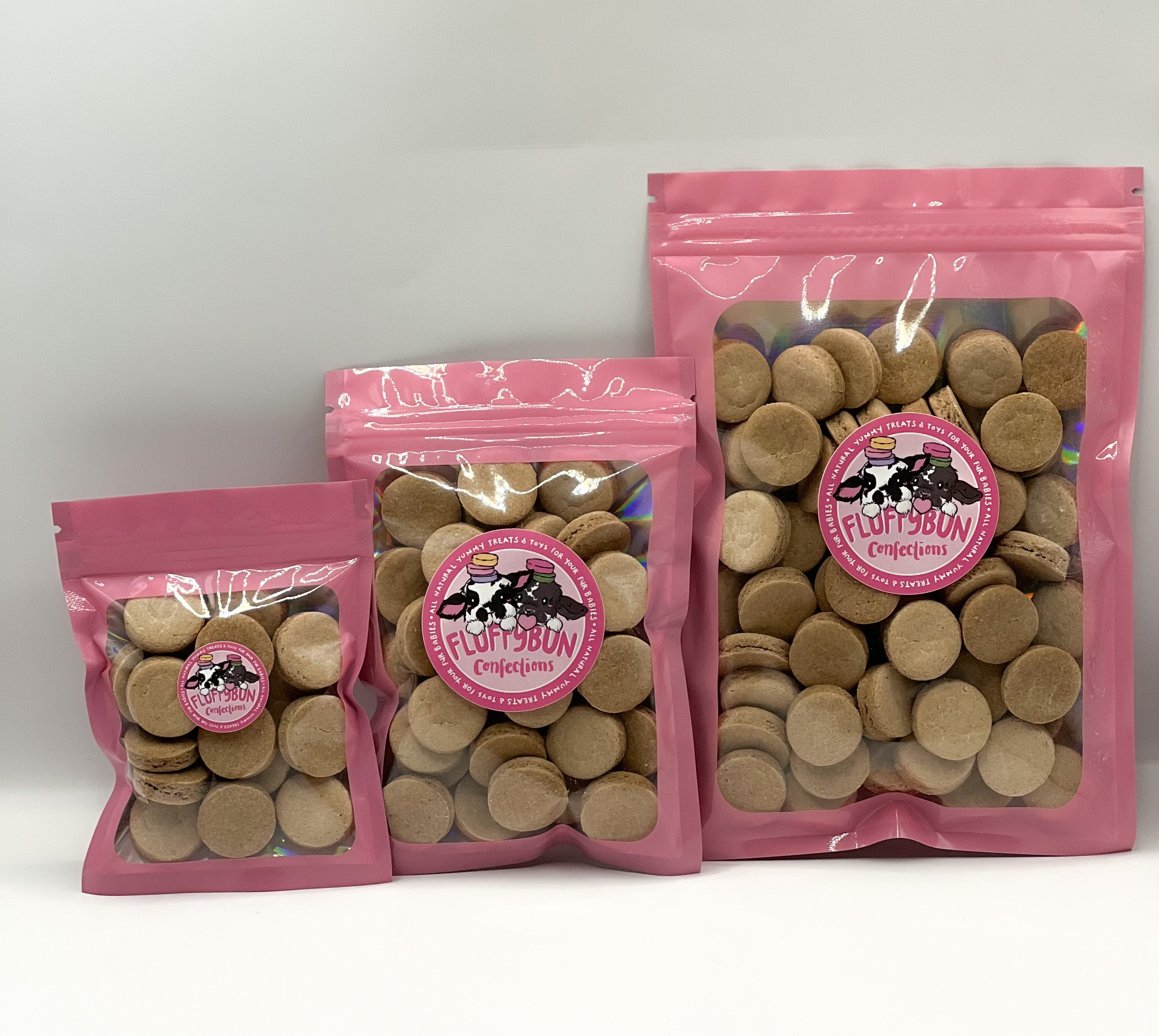 Apple-Berry - Bunny Macarons - 100% Organic and Healthy Treats