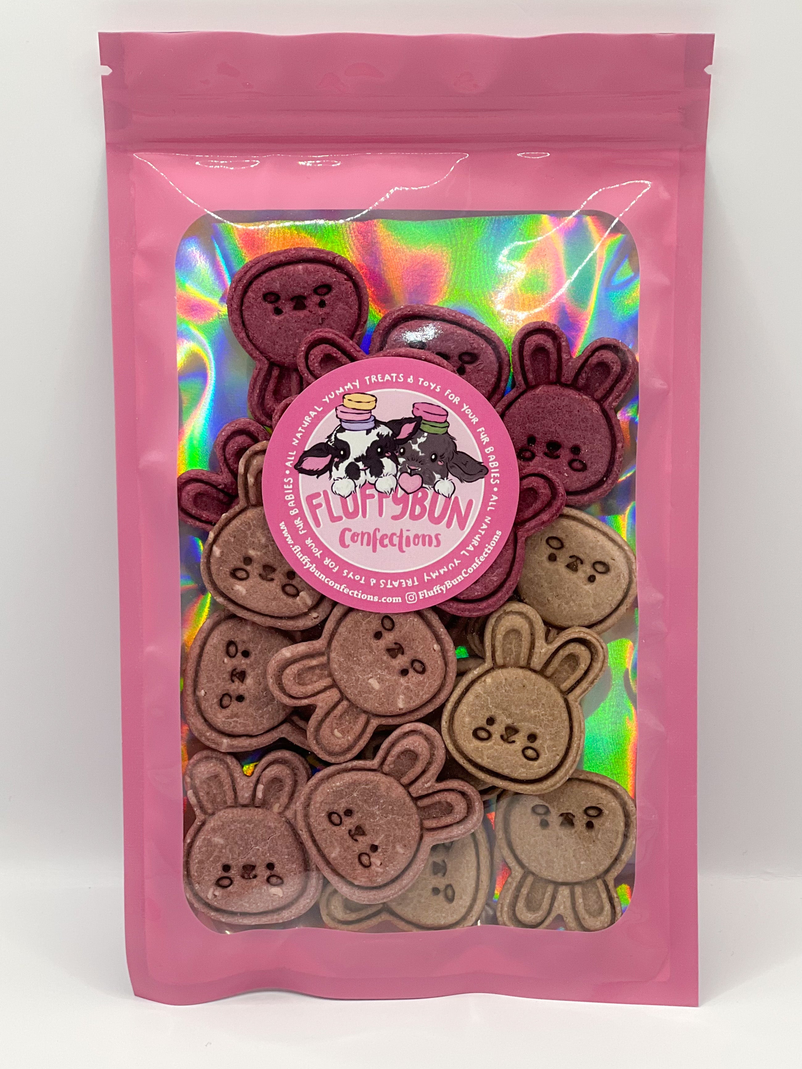 Fluffy Bun Confections Colorful Bunnies