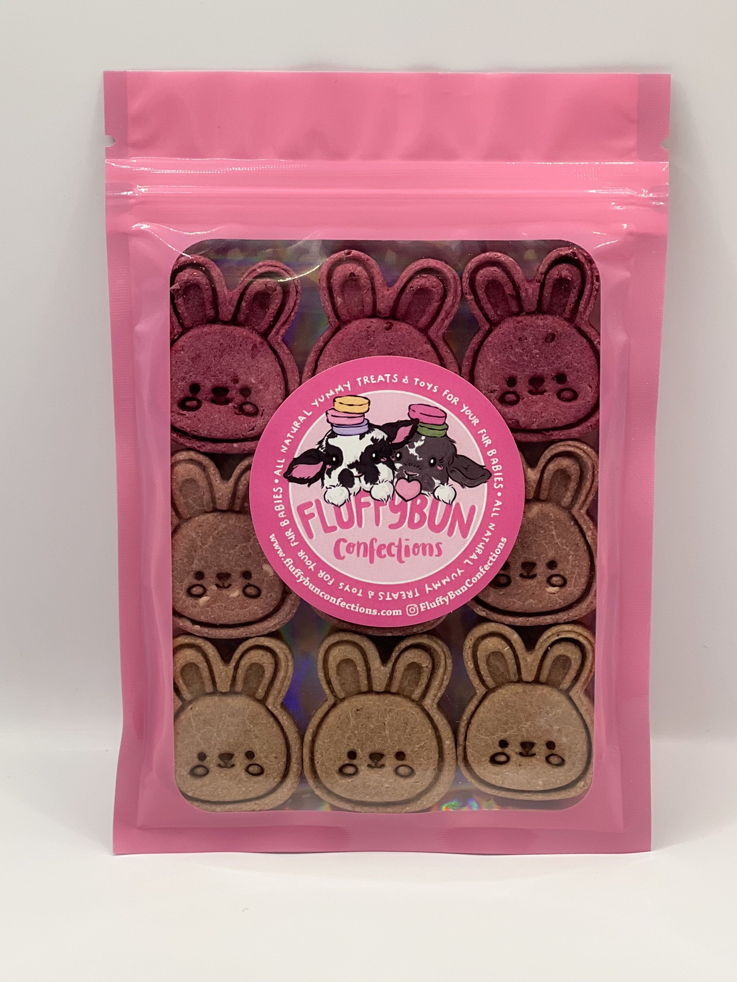 Fluffy Bun Confections Colorful Bunnies
