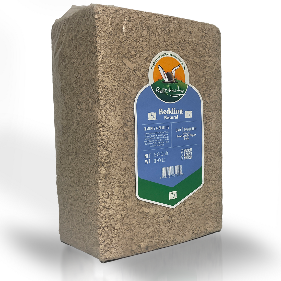 Ultra Premium Food Grade Natural Bedding - 6.0 cuft