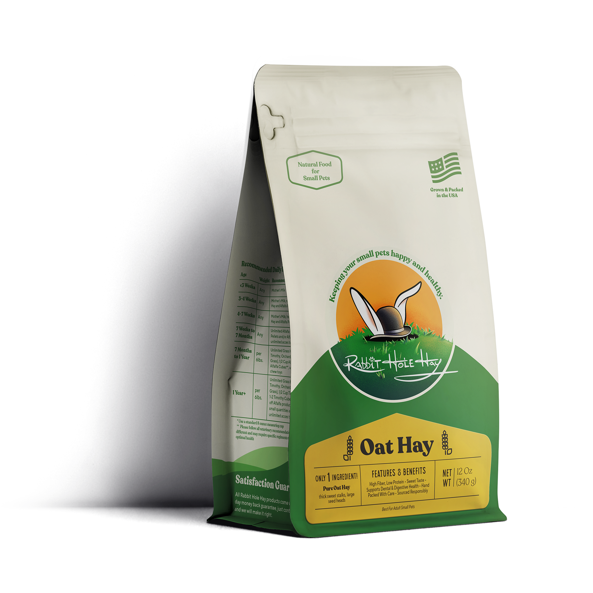 Ultra Premium Oat Hay - 12oz