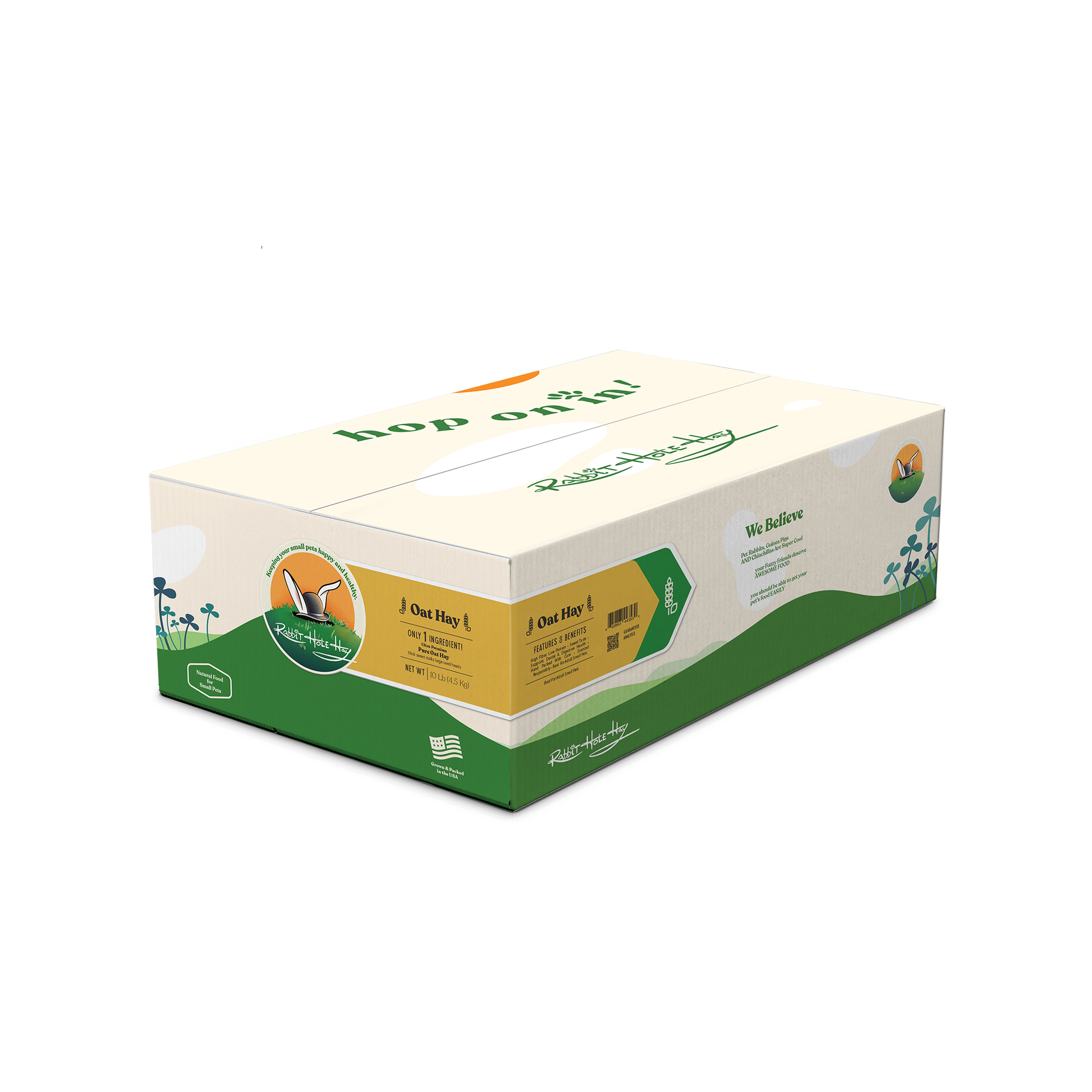 Ultra Premium Oat Hay - 10lbs