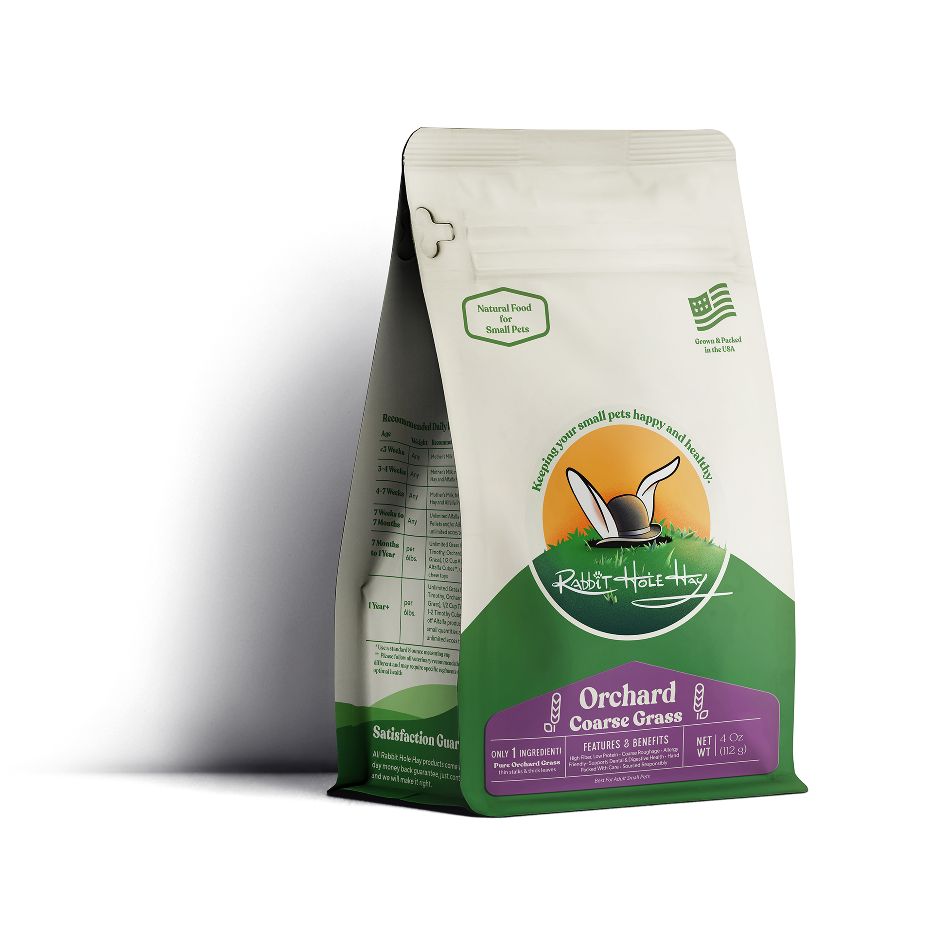 Ultra Premium Coarse Orchard Grass - 4oz