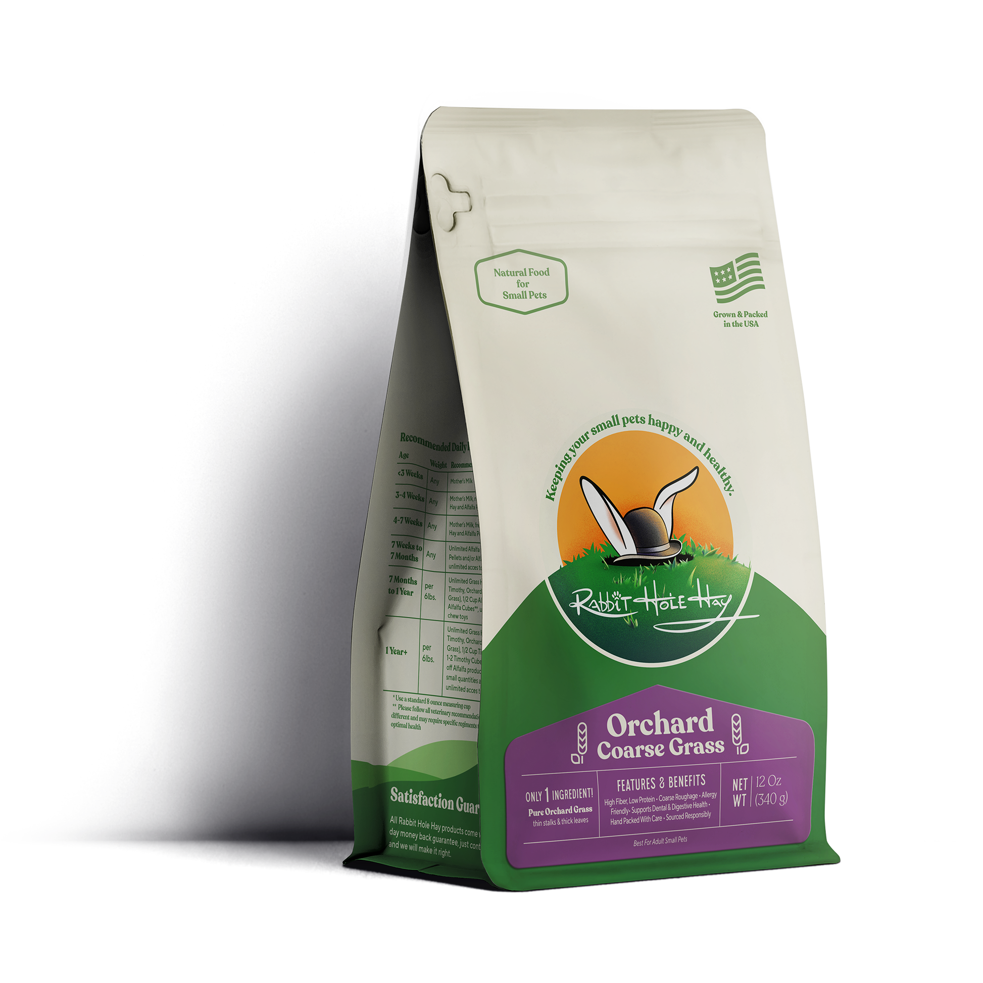 Ultra Premium Coarse Orchard Grass - 12oz