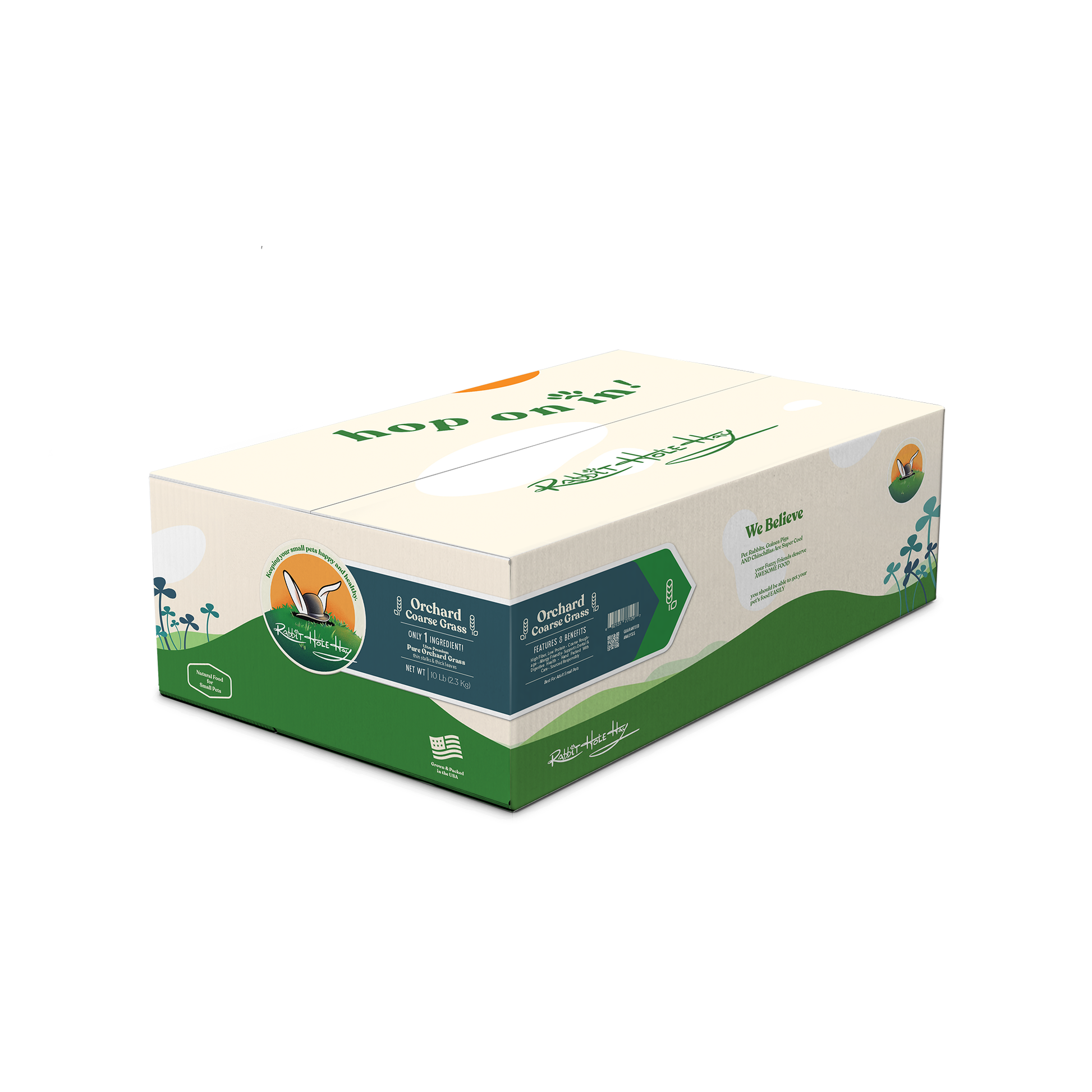 Ultra Premium Coarse Orchard Grass - 10lbs