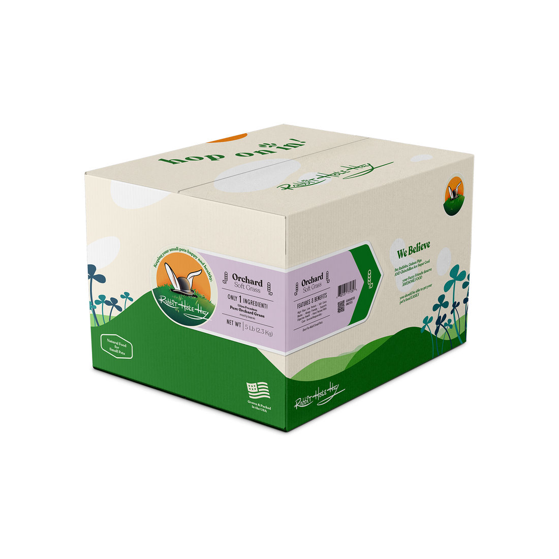 Ultra Premium Soft Orchard Grass - 5lbs