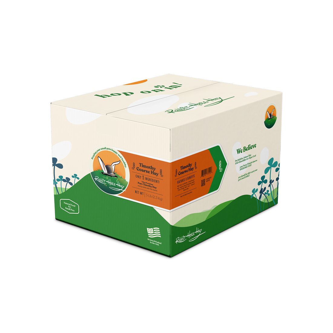 Ultra Premium Coarse Timothy Hay - 5lbs