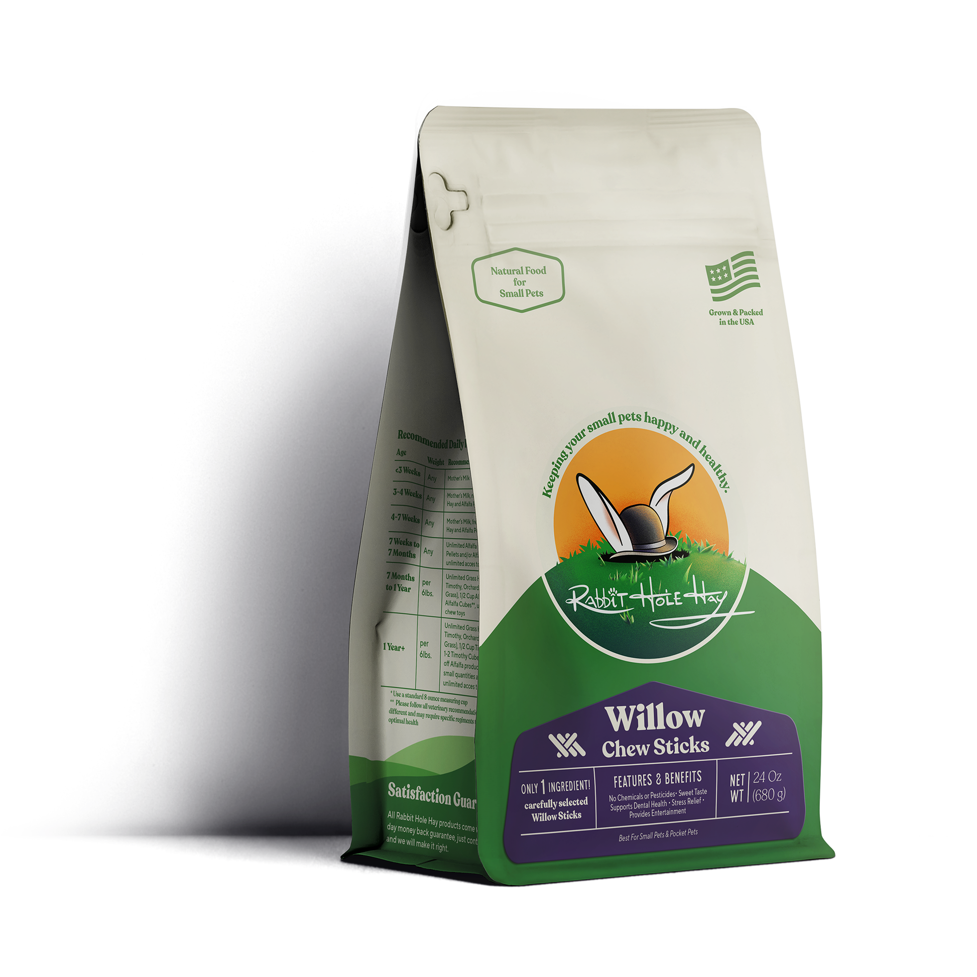 All Natural Willow Chew Sticks - 24oz